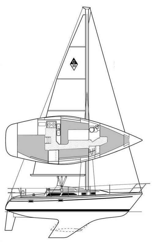 CATALINA 30 MKIII - Drawing