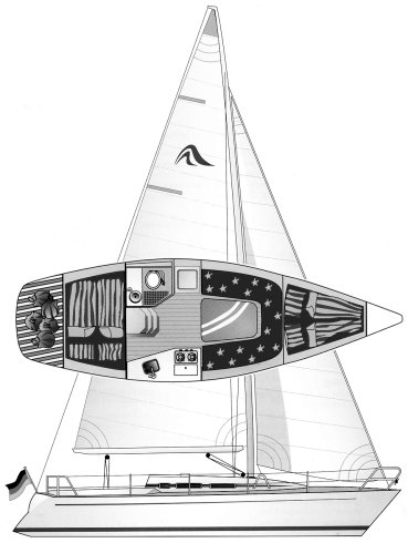 HANSE 292 - Drawing