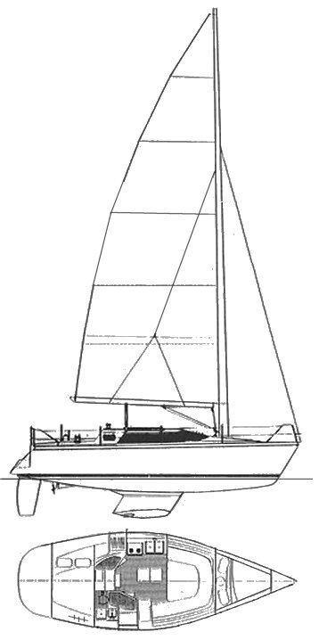 HUNTER 32 VISION - Drawing