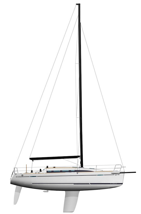 FIRST 35-2 CARBON EDITION (BENETEAU) - Drawing