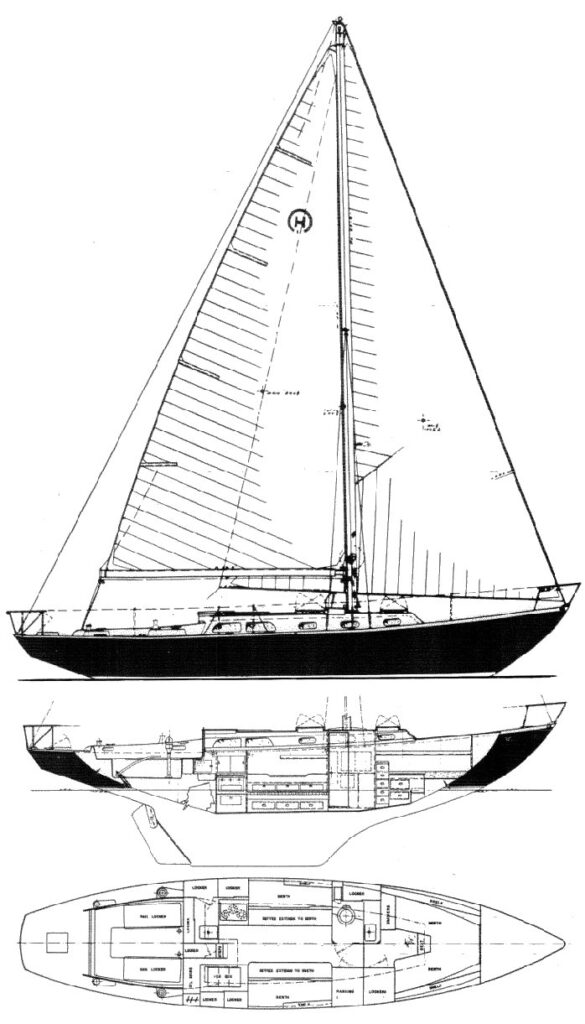 HINCKLEY 41 - Drawing