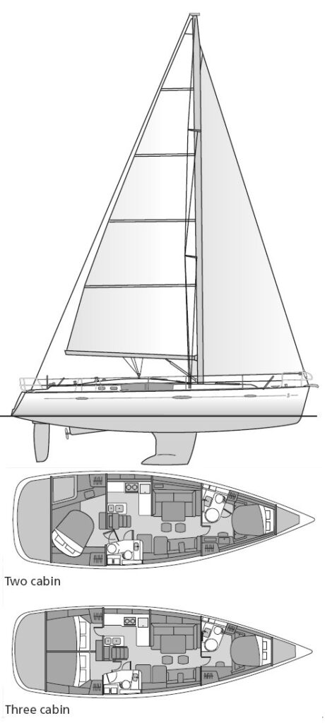 BENETEAU 49 - Drawing