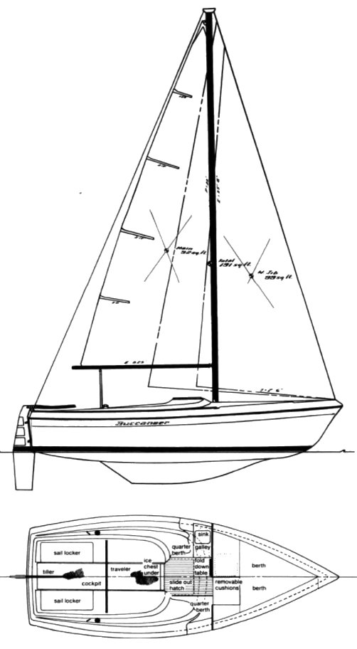 BUCCANEER 200 - Drawing