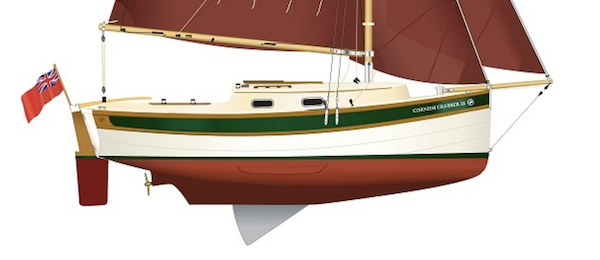 CORNISH CRABBER 24 MK5 - Drawing