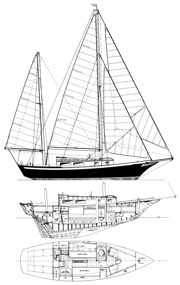 CAPE CARIB 33 - Drawing