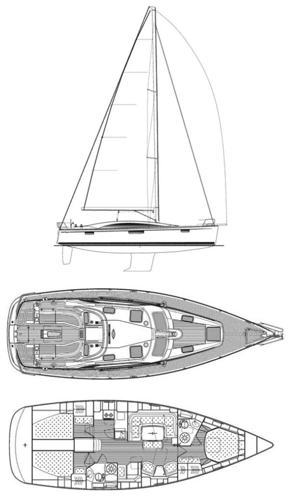 BAVARIA VISION 46 - Drawing