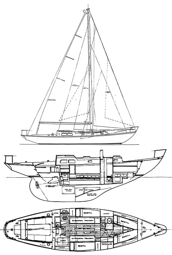 RHODES 41 (PEARSON) - Drawing
