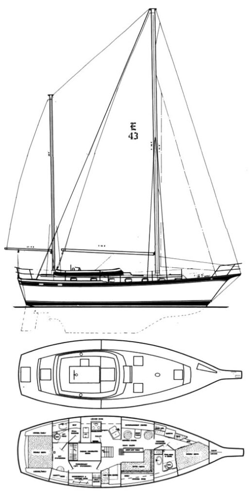 ENDEAVOUR 43 - Drawing