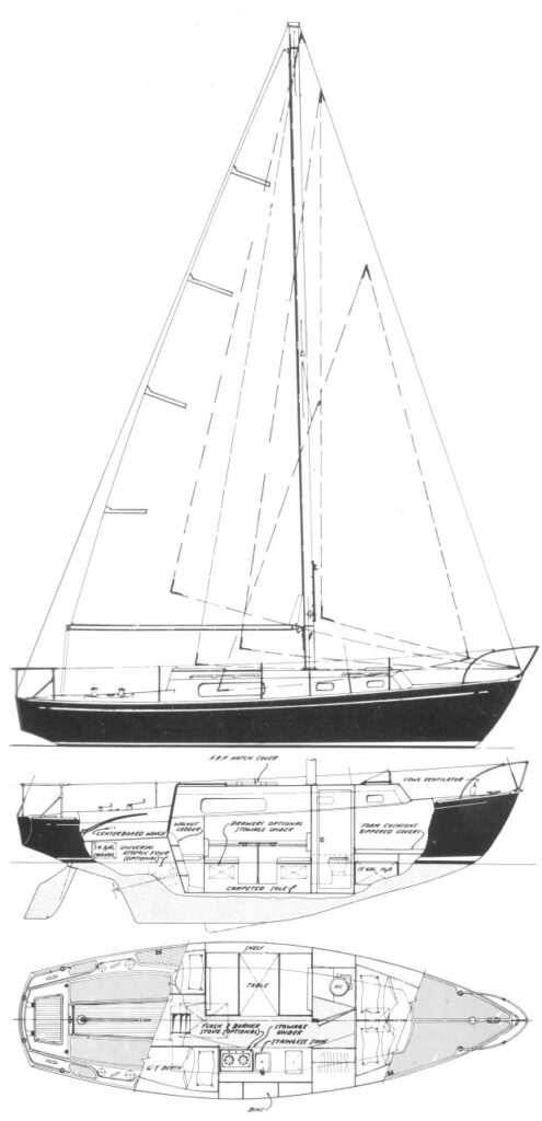 MORGAN 30 - Drawing