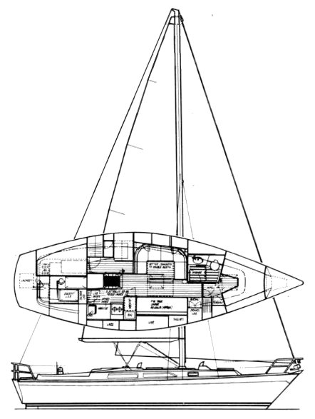 OYSTER 37 HERITAGE - Drawing