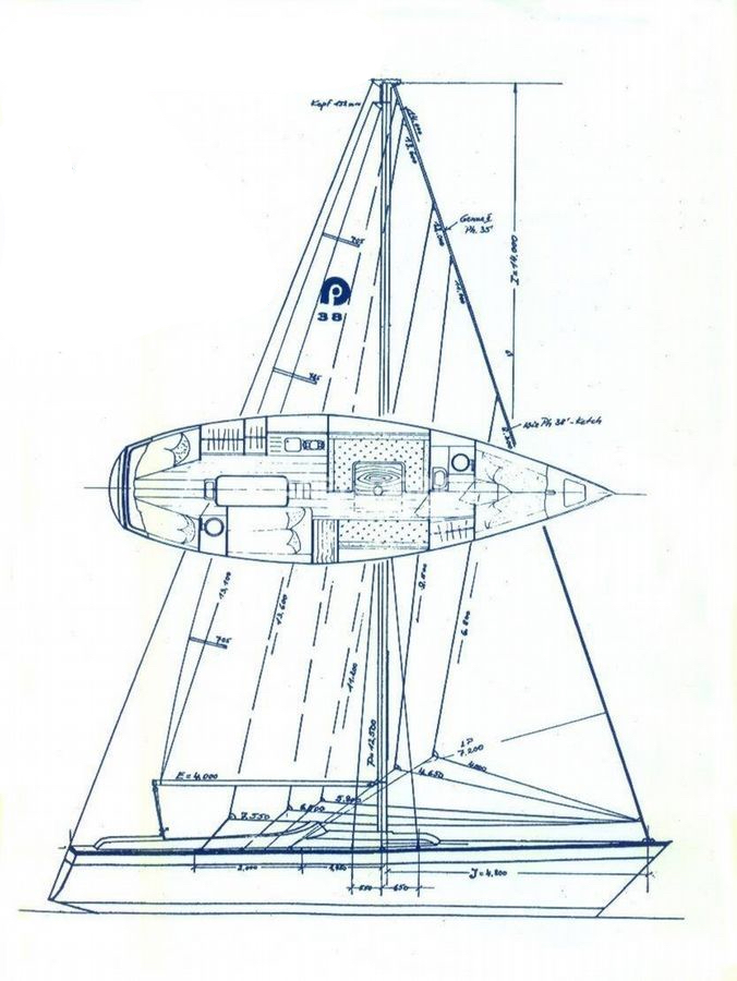 PHANTOM 38 (STREUER) - Drawing