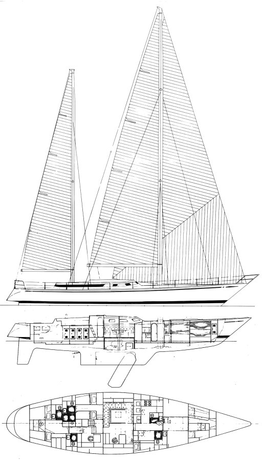 SWAN 76 DH - Drawing