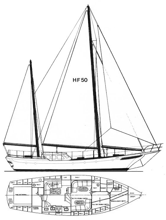 HUDSON FORCE 50 - Drawing