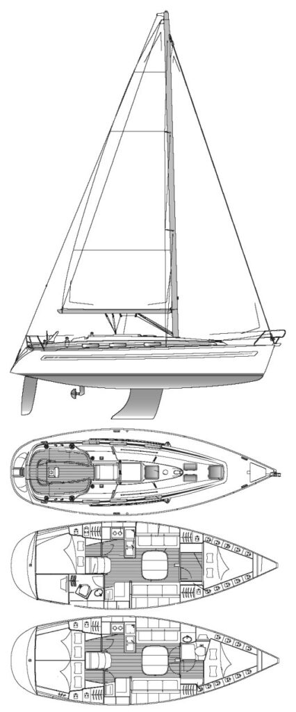 BAVARIA 36 - Drawing