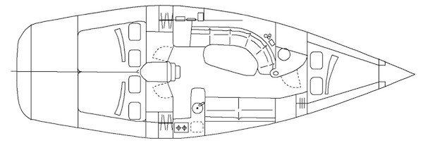 NORTHSHORE 370 SPORTS - Drawing