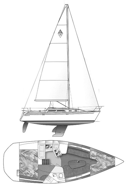 CATALINA 320 - Drawing
