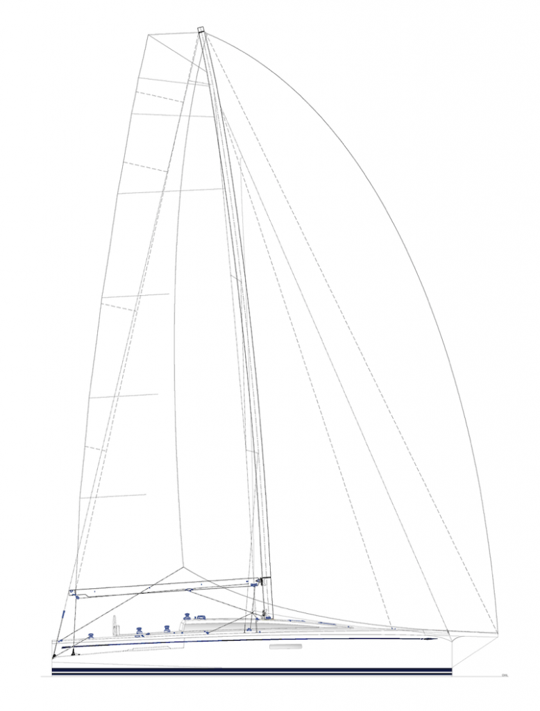 CLUBSWAN 43 - Drawing