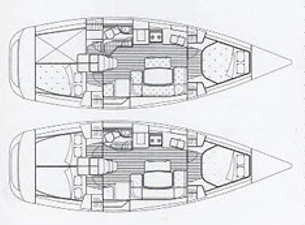 GRAND SOLEIL 37 (B&C) - Drawing