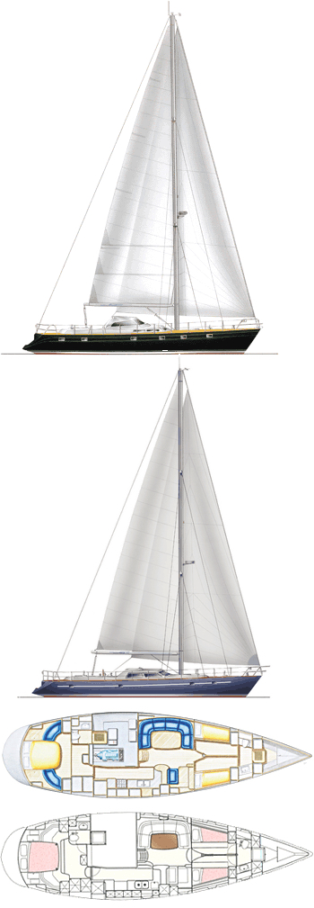 NORDIA 55 CRUISER - Drawing