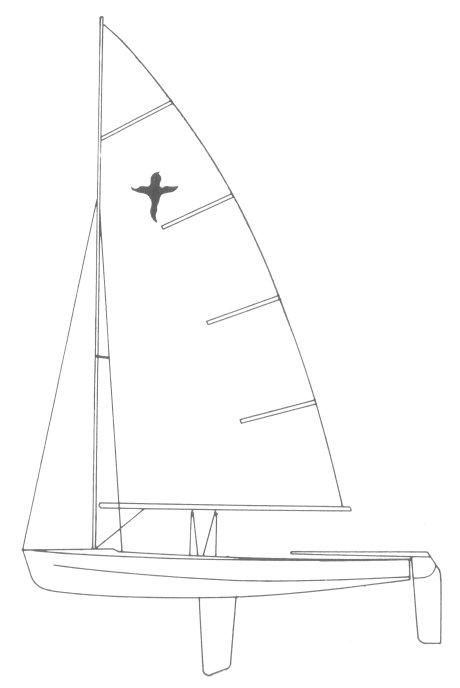 PHANTOM DINGHY (UK) - Drawing