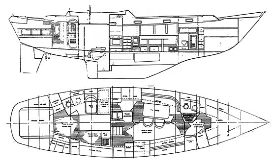 MAYFLOWER 48/STADEL 48 - Drawing