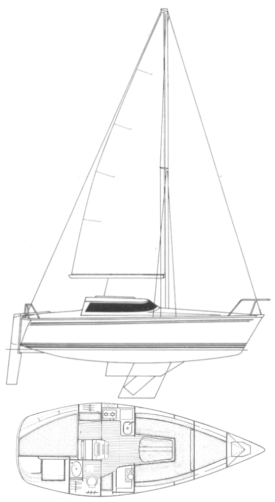 FANTASIA 27 (JEANNEAU) - Drawing