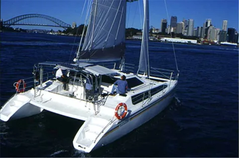 Seawind 1200 sailing