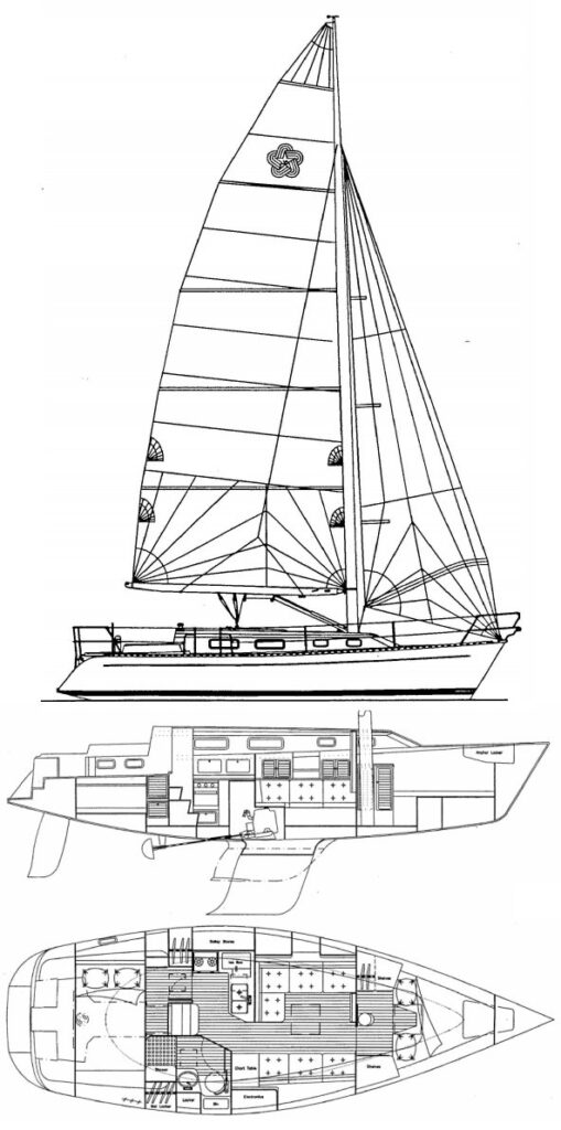 FREEDOM 35 (PEDRICK) - Drawing
