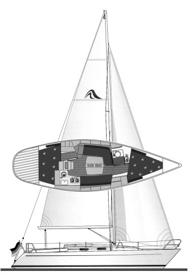 HANSE 331 - Drawing