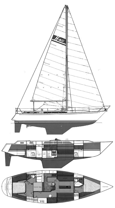 HIRSCH 45 (GULFSTAR) - Drawing