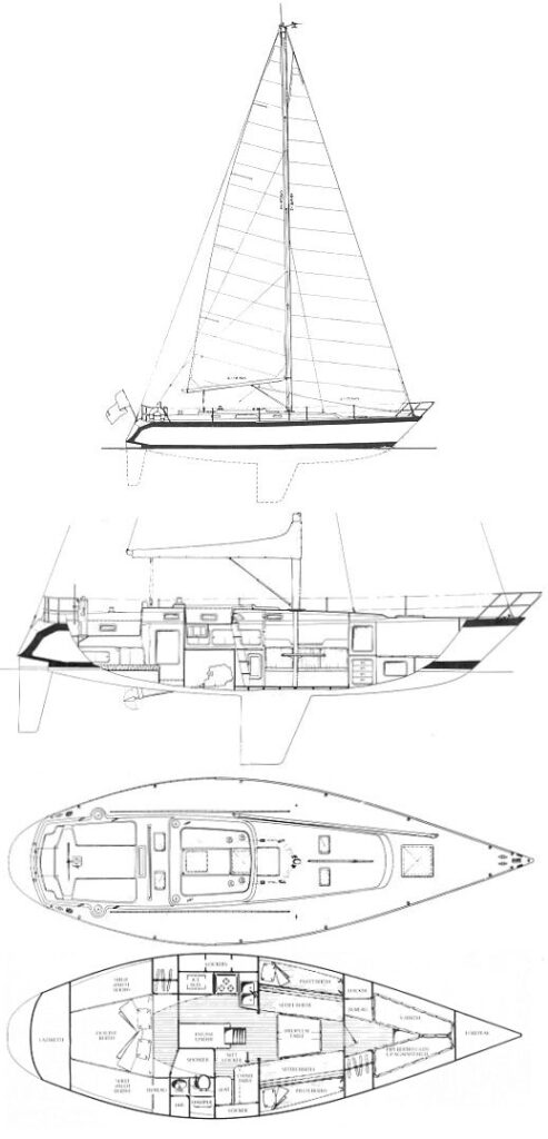 IRWIN 41 CITATION - Drawing