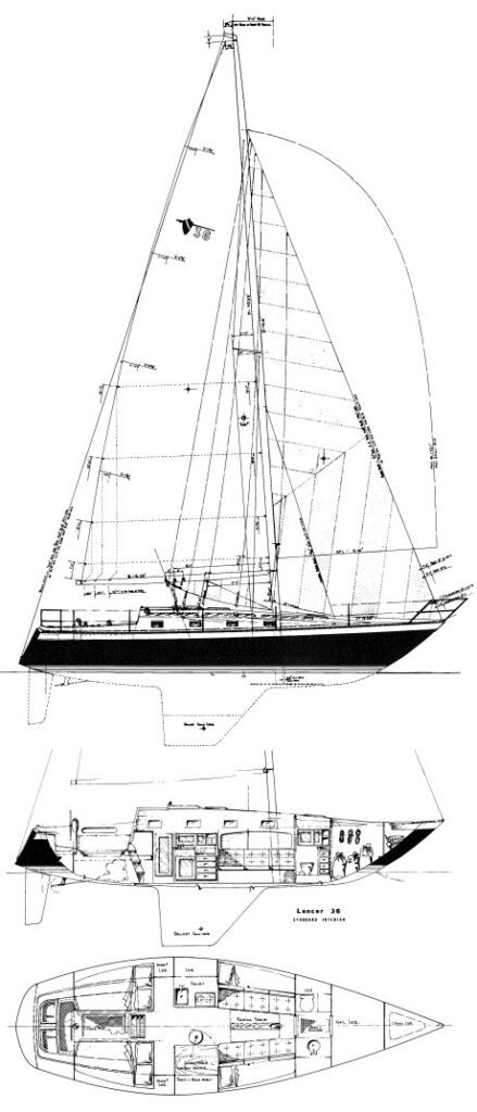 LANCER 36 (FR) - Drawing
