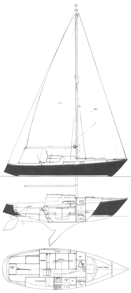 NORTHWIND 29 (PACESHIP) - Drawing