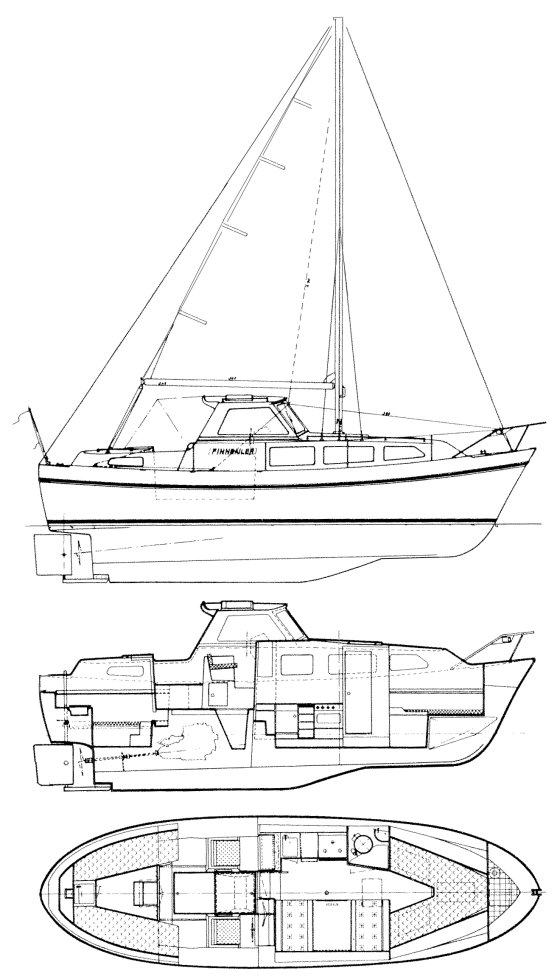FINNSAILER 29 - Drawing