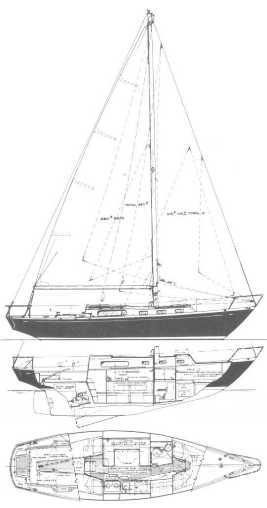 MORGAN 34 - Drawing