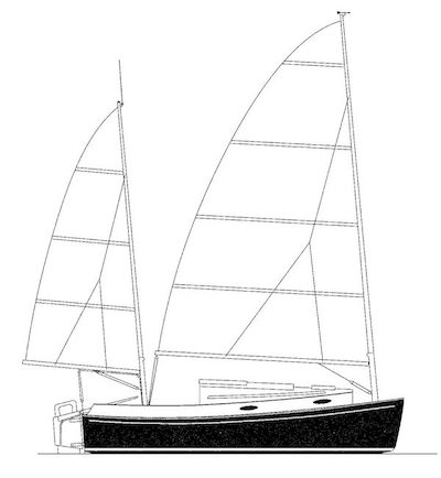 NORWALK ISLAND SHARPIE 18 - Drawing