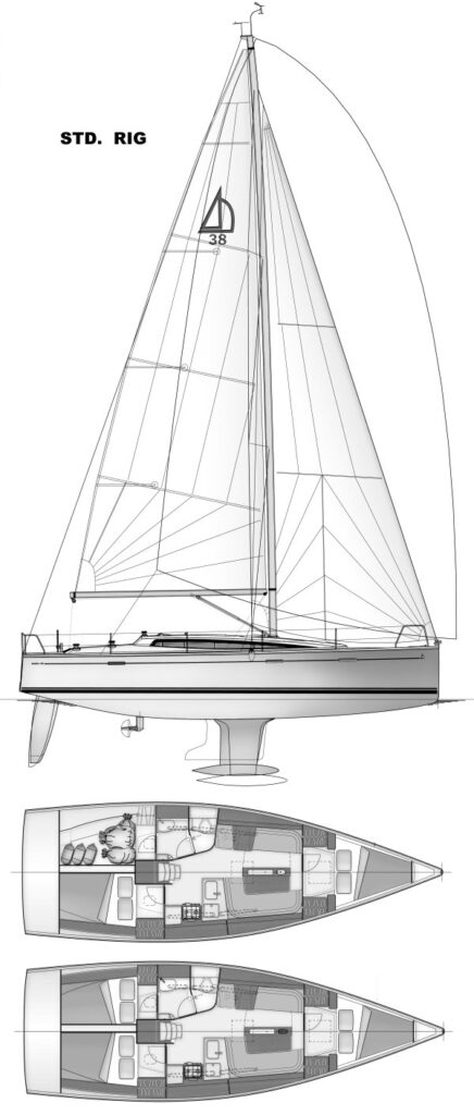 DEHLER 38 (JUDEL/VROLIJK) - Drawing