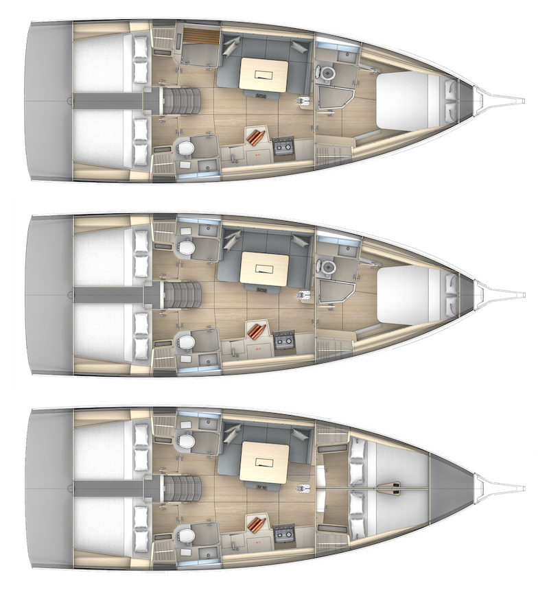 DUFOUR 41-2 - Drawing