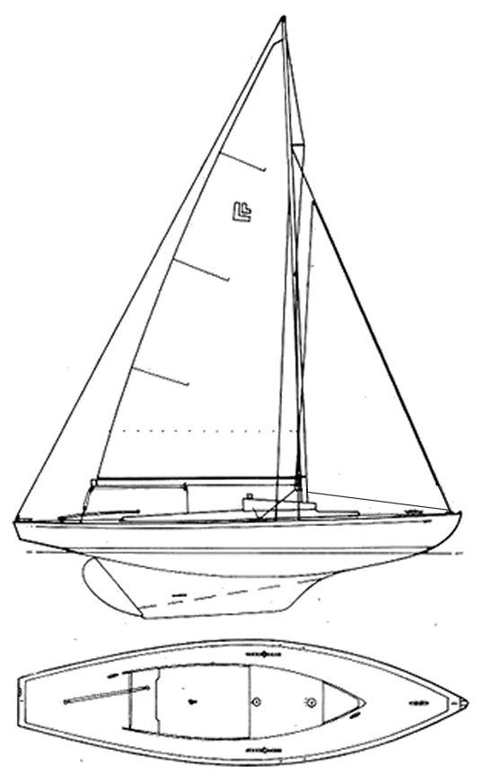 LOCH LONG ONE-DESIGN - Drawing
