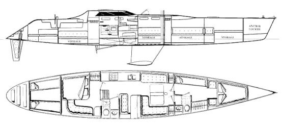 MACGREGOR 65 PILOT HOUSE - Drawing