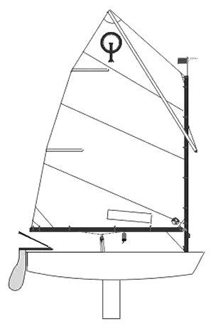 OPTIMIST DINGHY (INT) - Drawing