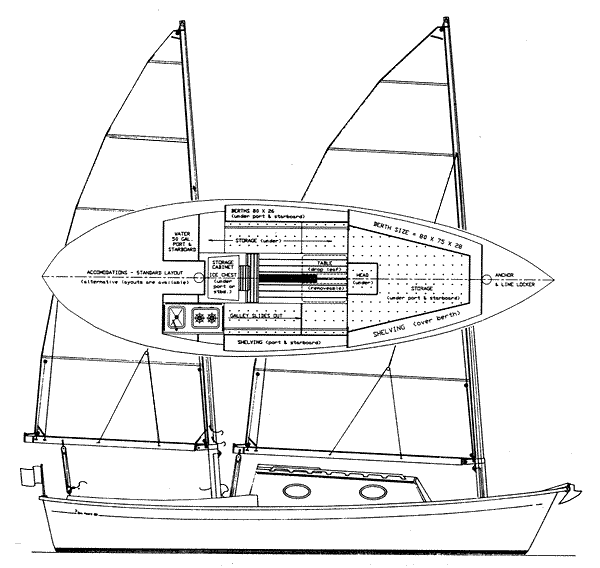 SEA PEARL 28 - Drawing