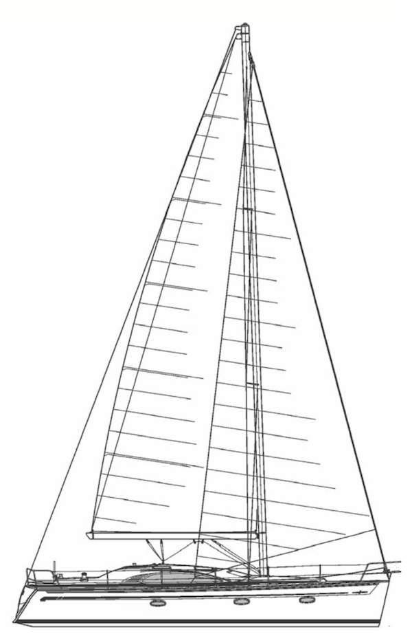 BAVARIA 40 VISION - Drawing