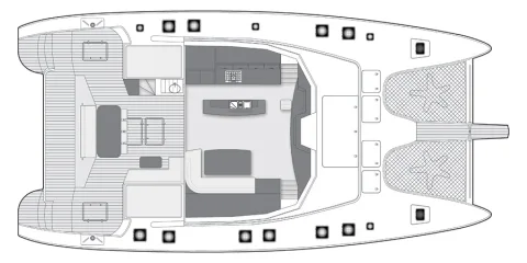 Sunreef 70 layout