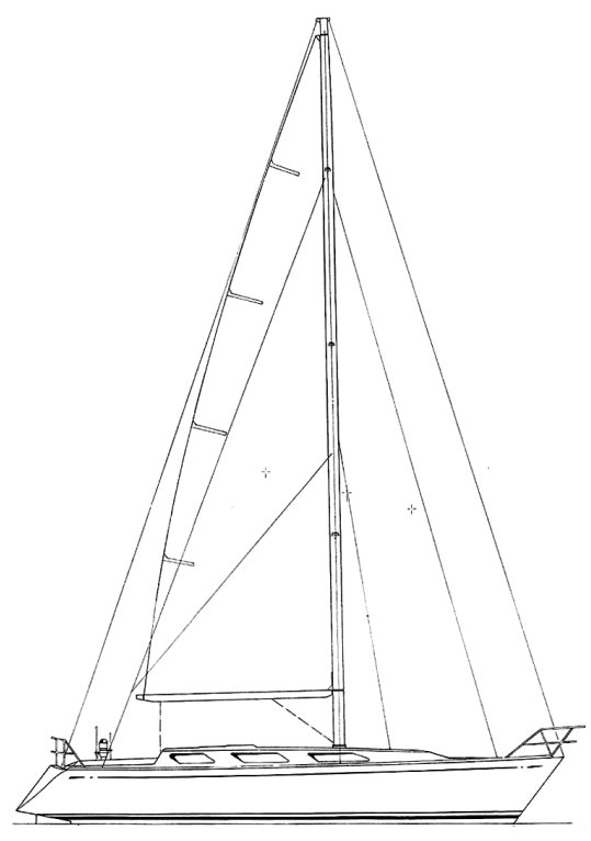 DUFOUR 42 (S&S) - Drawing