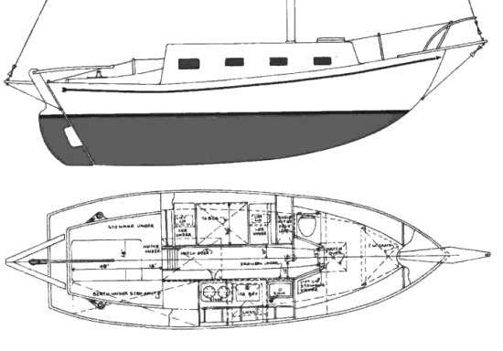GLANDER CAY 23 - Drawing