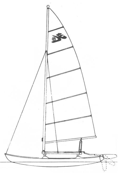 HOBIE 14 - Drawing