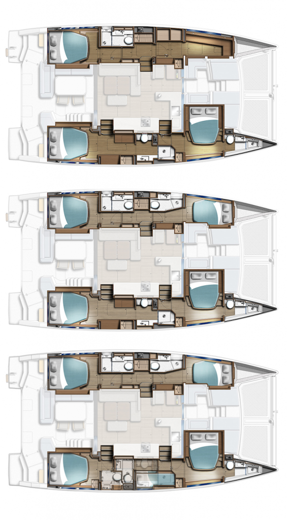 LEOPARD 46 / MOORINGS 4600 (2024) - Drawing