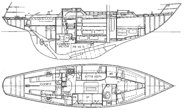 NICHOLSON 36 - Drawing