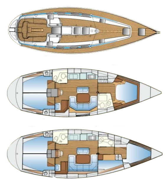 BAVARIA 42 - Drawing